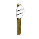 Panneau directionnel - Poteau demi-rondin - Solution Pin Acheter Panneau directionnel - Poteau demi-rondin - Solution Pin au meilleur prix