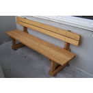 Banc châtaignier à fixer Banc châtaignier à fixer
