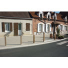 Bornes PMR à tête blanche Bornes PMR à tête blanche