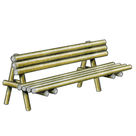  Banc Rustique - Solution Pin