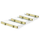 Marches d'escalier et Bordures en demi-rondins - Solution Pin Acheter Marches d'escalier et Bordures en demi-rondins - Solution Pin au meilleur prix
