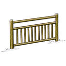Eléments de clôture haute à barreaux (3 lisses) - Solution Pin Acheter Eléments de clôture haute à barreaux (3 lisses) - Solution Pin au meilleur prix