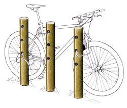 Appui vélos - Solution Pin