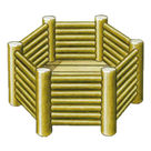 Acheter Jardinière hexagonale - Solution Pin au meilleur prix