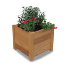 Jardinière carrée 4 lames à Poser - Châtaignier Acheter Jardinière carrée 4 lames à Poser - Châtaignier au meilleur prix