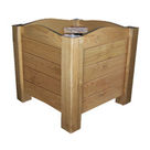 Jardinière carrée 5 Lames à Poser - Châtaignier Acheter Jardinière carrée 5 Lames à Poser - Châtaignier au meilleur prix